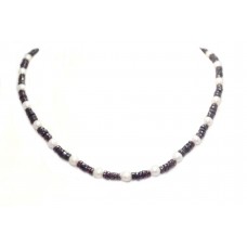Necklace Strand String Womens Beaded Jewelry Garnet Pearl Gem Stone Beads B101